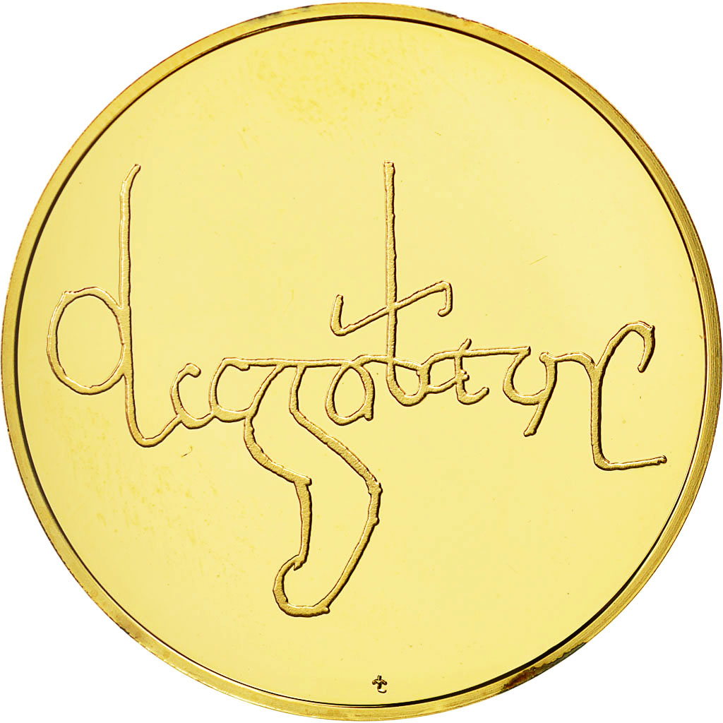 France, Medal, Dagobert, MS(64), Vermeil