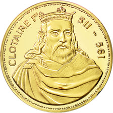 Frankreich, Medaille, Clotaire Ier (511-561), History, UNZ+, Vermeil