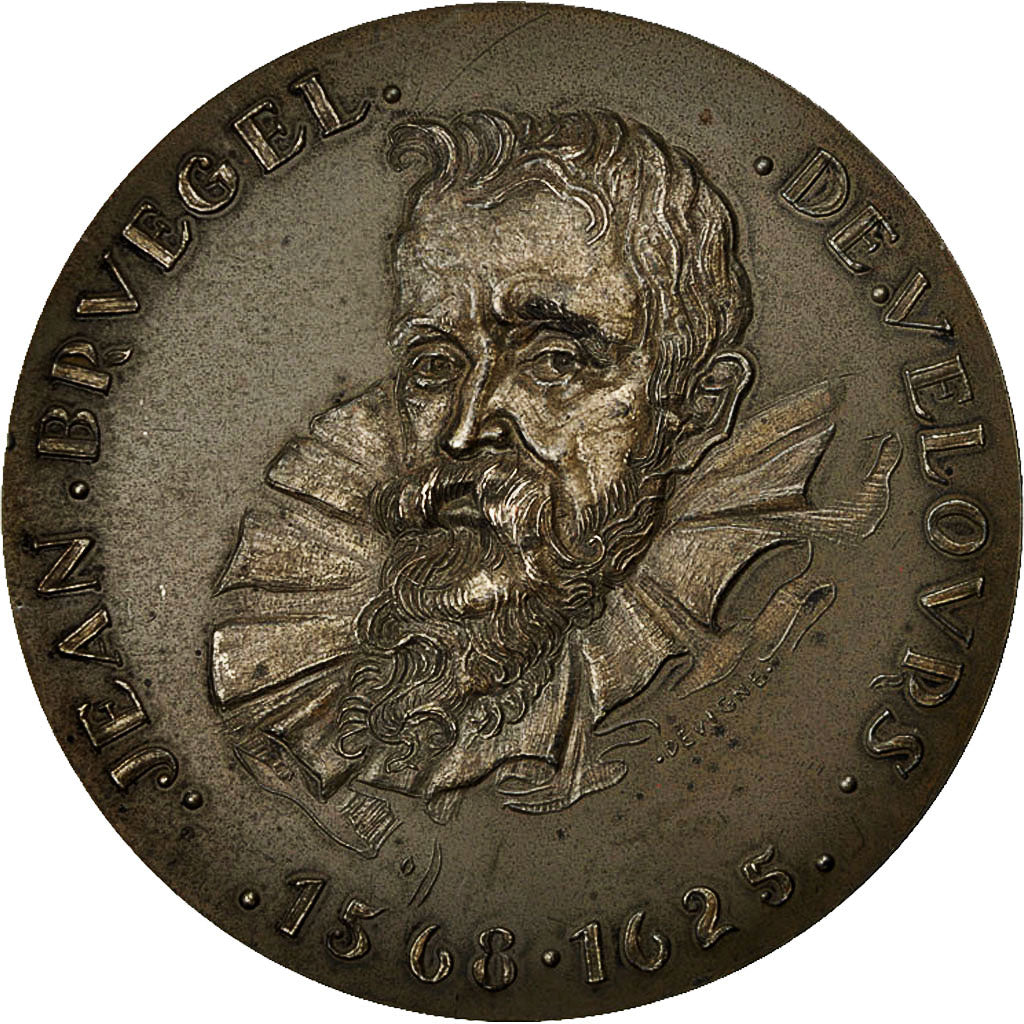 Francja, Medal, Jean Bruegel De Velours, 1969, Devigne, MS(63), Miedź