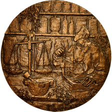 France, Medal, L'herboristerie, 1978, MS(63), Bronze