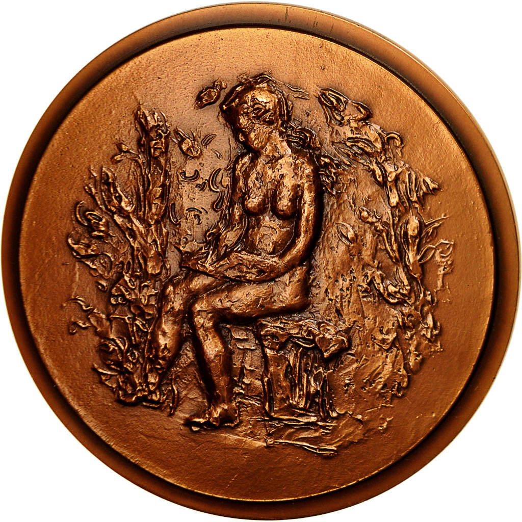 France, Medal, Joseph Kessel (1898-1979), 1983, Belmondo, MS(63), Copper