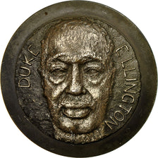 France, Medal, Duke Ellington, 1967, G.R, MS(63), Bronze