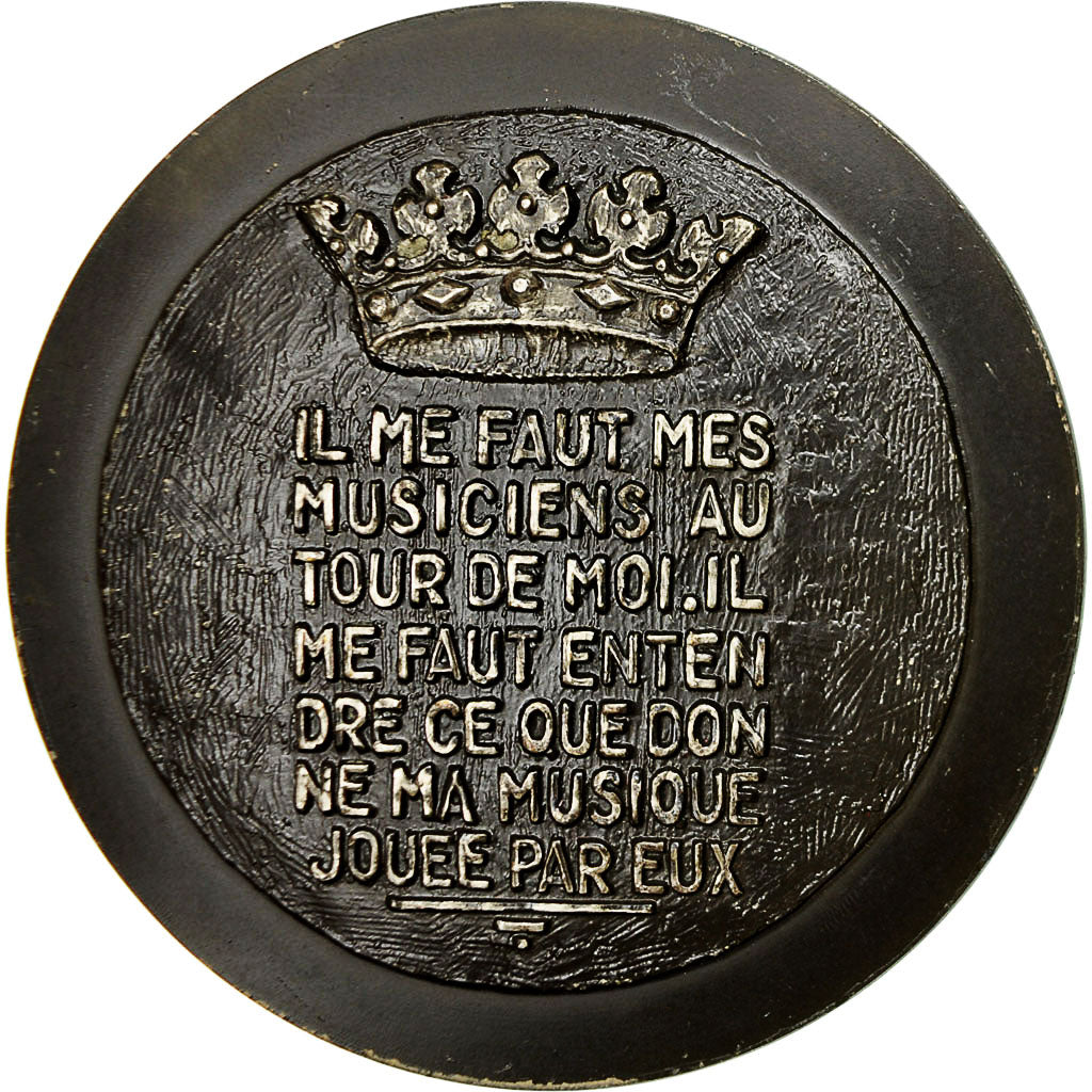 France, Medal, Duke Ellington, 1967, G.R, MS(63), Bronze