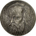 France, Medal, Dimitri Mendeleiev, 1974, Engels, MS(63), Copper