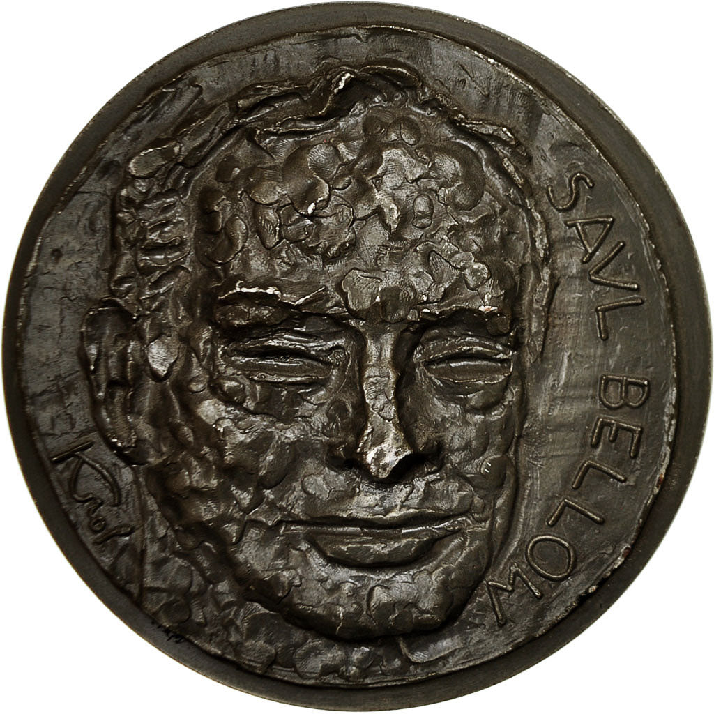 France, Medal, Saul Bellow, 1978, Krol, MS(63), Copper