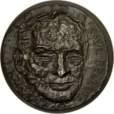 France, Medal, Saul Bellow, 1978, Krol, MS(63), Copper