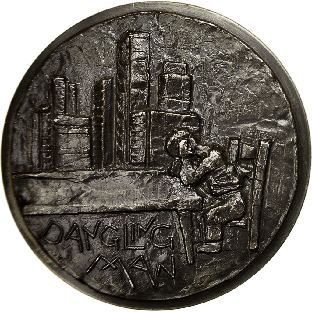 France, Medal, Saul Bellow, 1978, Krol, MS(63), Copper