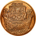 France, Medal, Arche de Noé, 1989, Quivillic, MS(63), Copper