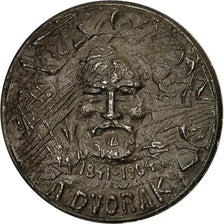 France, Medal, Antonin Dvorak, 1969, MS(63), Copper