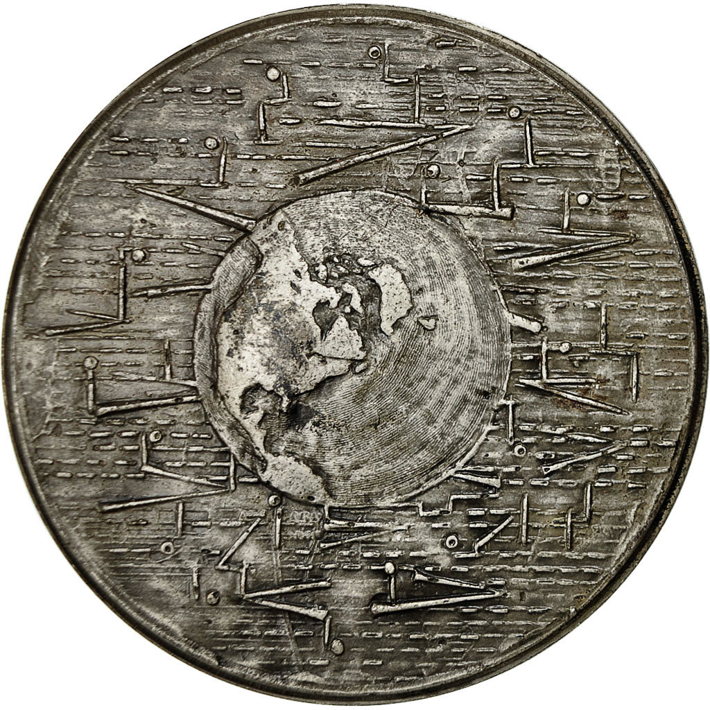 France, Medal, Antonin Dvorak, 1969, MS(63), Copper