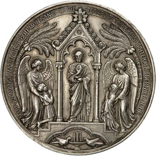 France, Medal, Baptème (1849), Communion (1861), Oudiné, SPL, Cuivre