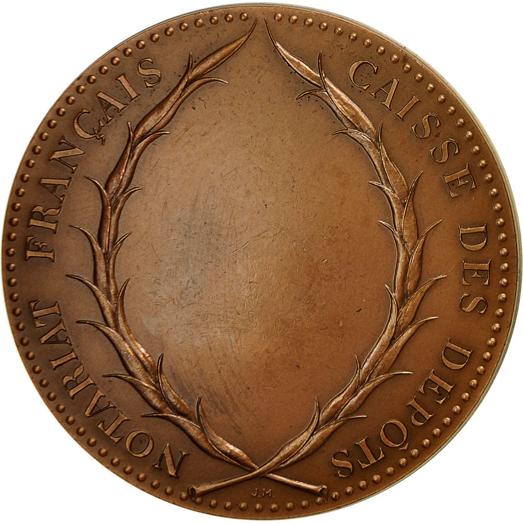 France, Medal, Henri François d'Aguesseau , Notariat Français, 1979, Mauviel