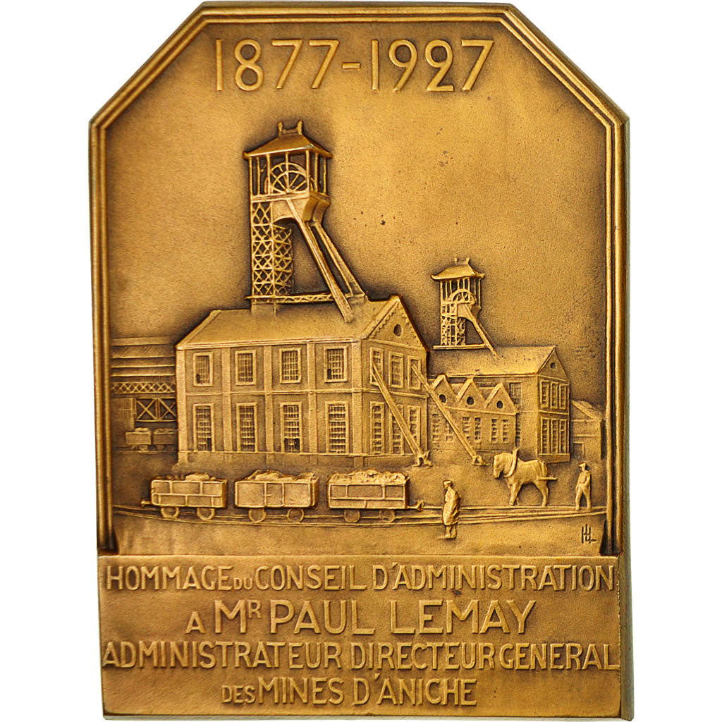 France, Medal, Paul Lemay, Administrateur Directeur Général des Mines