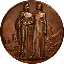 France, Medal, Art Déco, Motte-Bossut.S.A., 1973, Benard, MS(63), Bronze