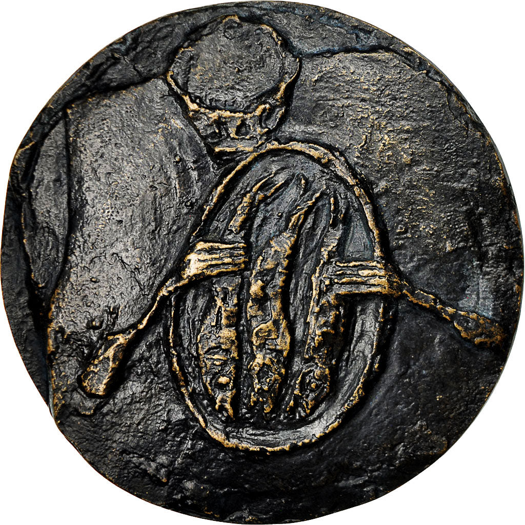 France, Medal, Chaim Soutine (1894-1943), 1969, Kretz, MS(63), Bronze