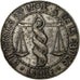 France, Medal, Université du Droit et de la Santé, Lille, AU(55-58), Silvered