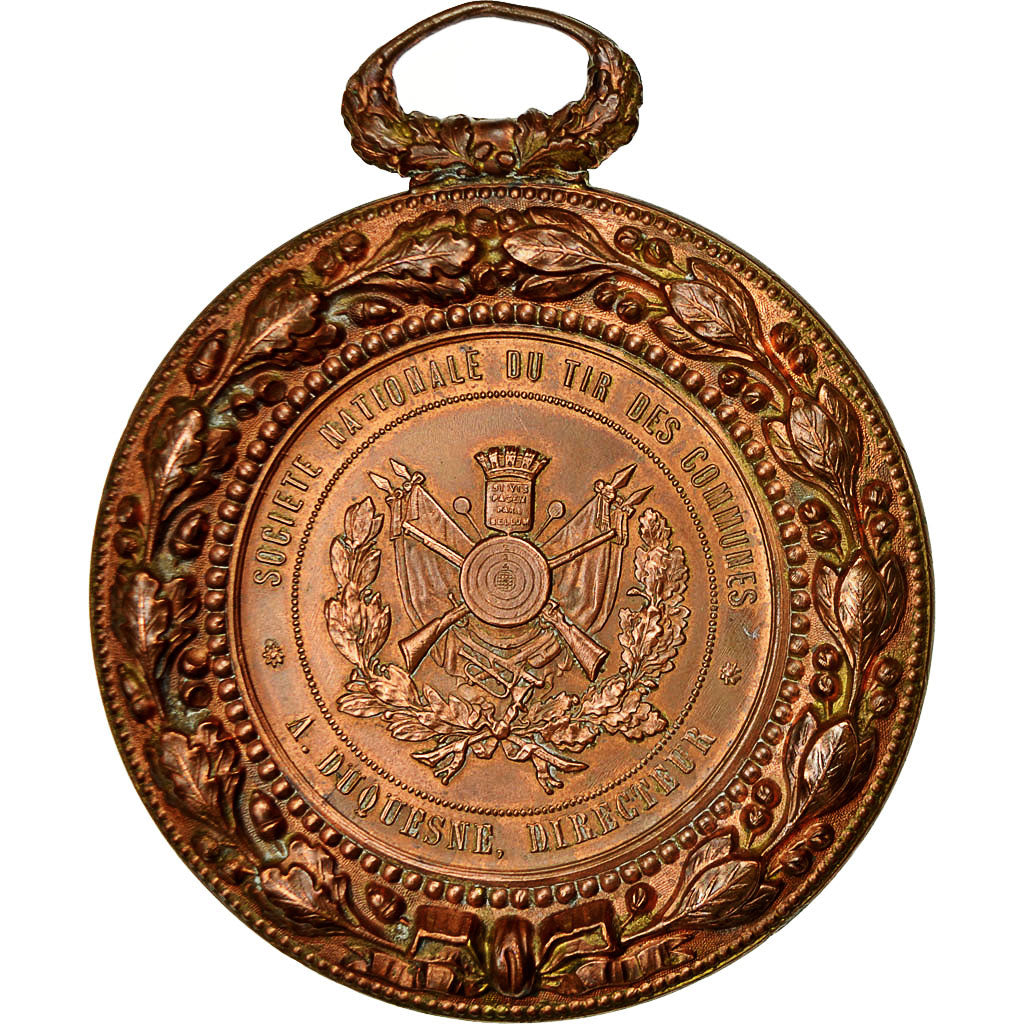 Francia, Medal, Mac Mahon, Société National du Tir, Tasset, SC, Bronce