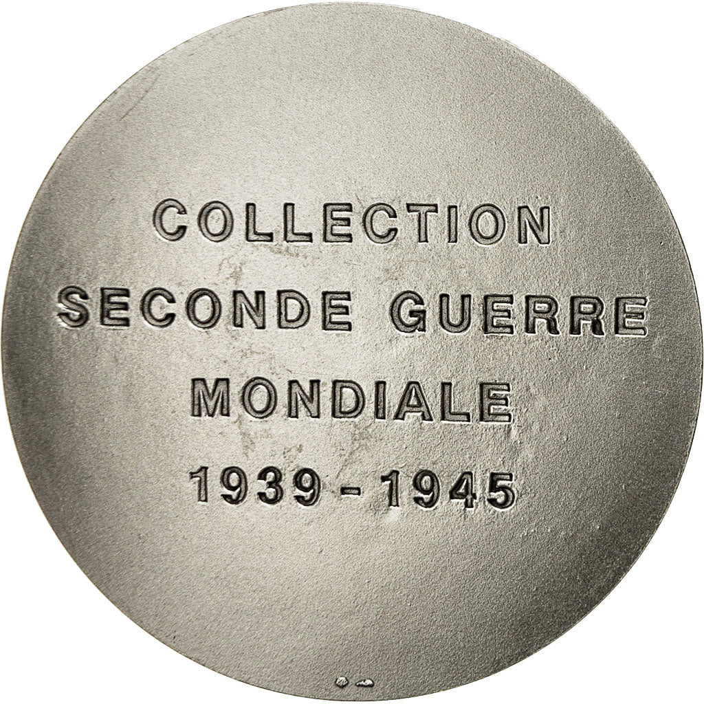 Francja, Medal, Libération de la Corse, MS(64), Brąz posrebrzany