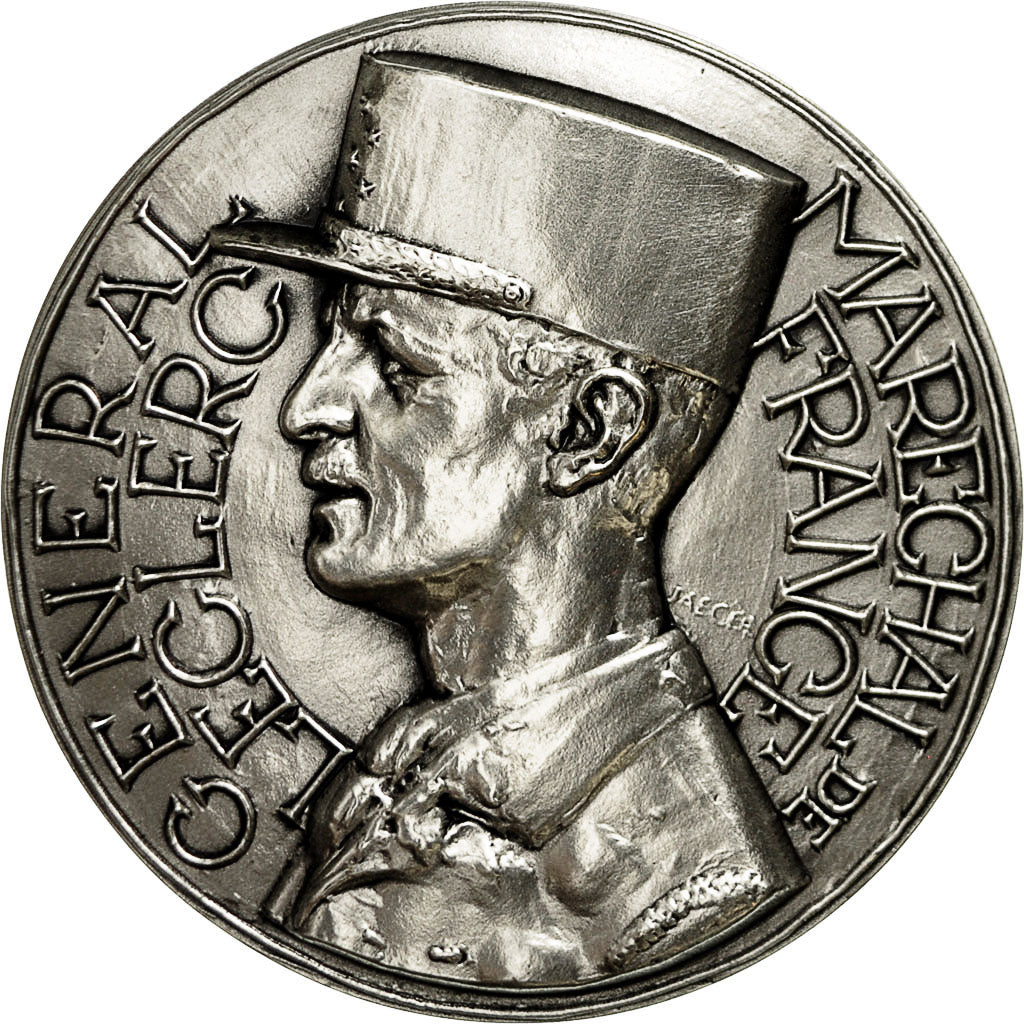 Francia, Medal, Général Leclerc, Maréchal de France, Jaeger, SC+, Bronce