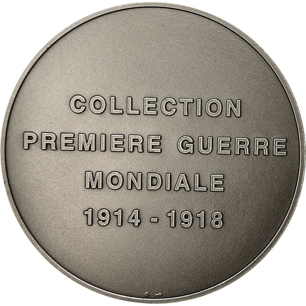 France, Medal, Georges Clemenceau, Legastelois, MS(64), Silvered bronze