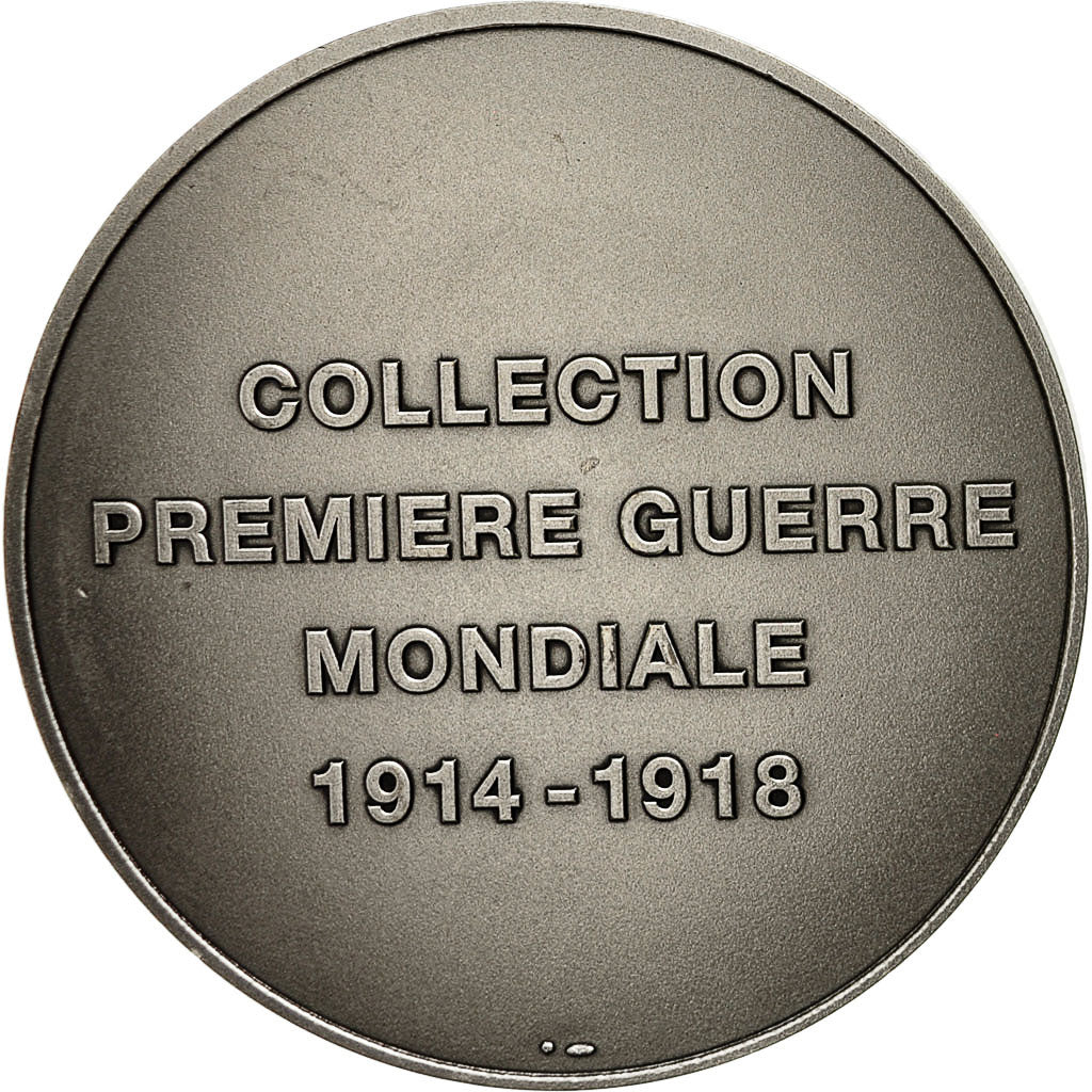 France, Medal, Défense du Grand Couronné, Dammann, MS(64), Silvered bronze