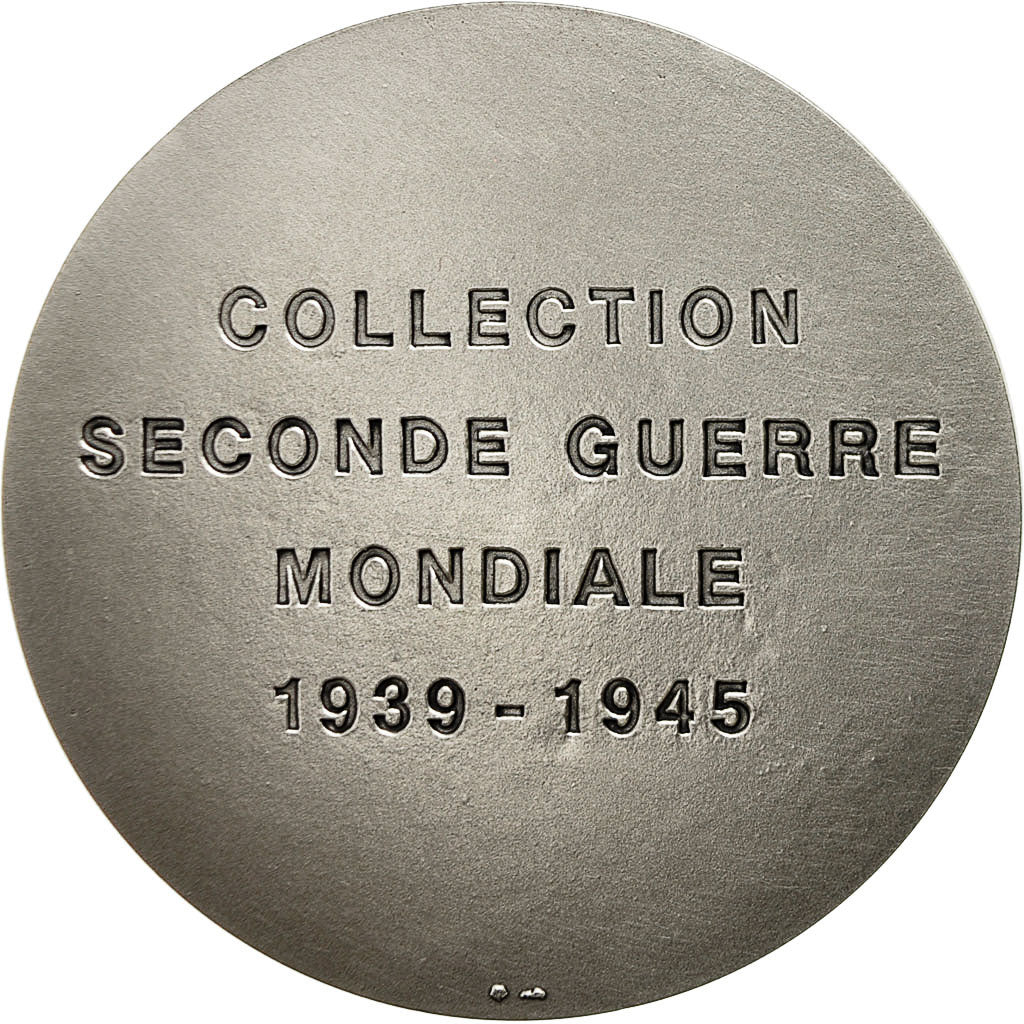 France, Medal, Cherbourg Port de la Libération, SPL+, Silvered bronze