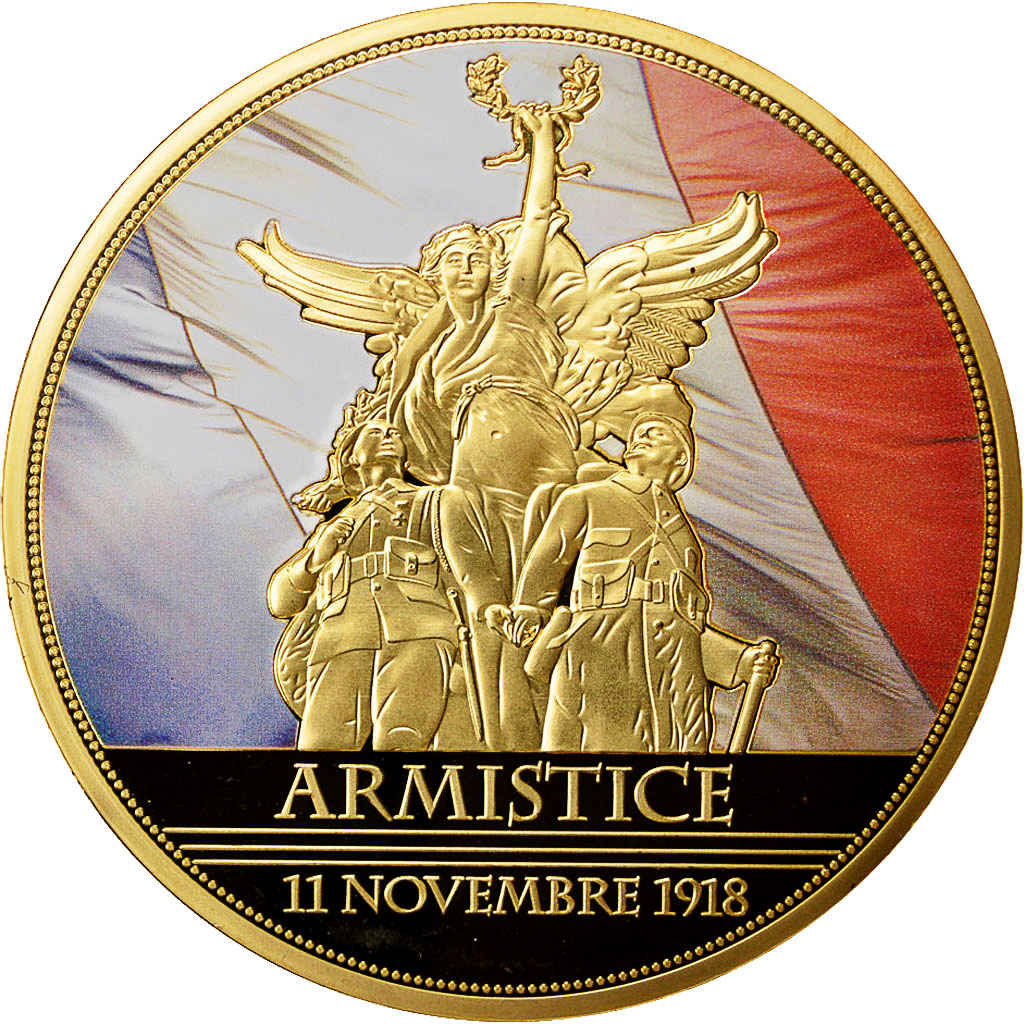 Francja, Medal, Centenaire de la Première Guerre Mondiale, Armistice, MS(64)