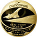 Frankreich, Medal, Dernier Vol Commercial du Concorde, New-York-Paris, UNZ+