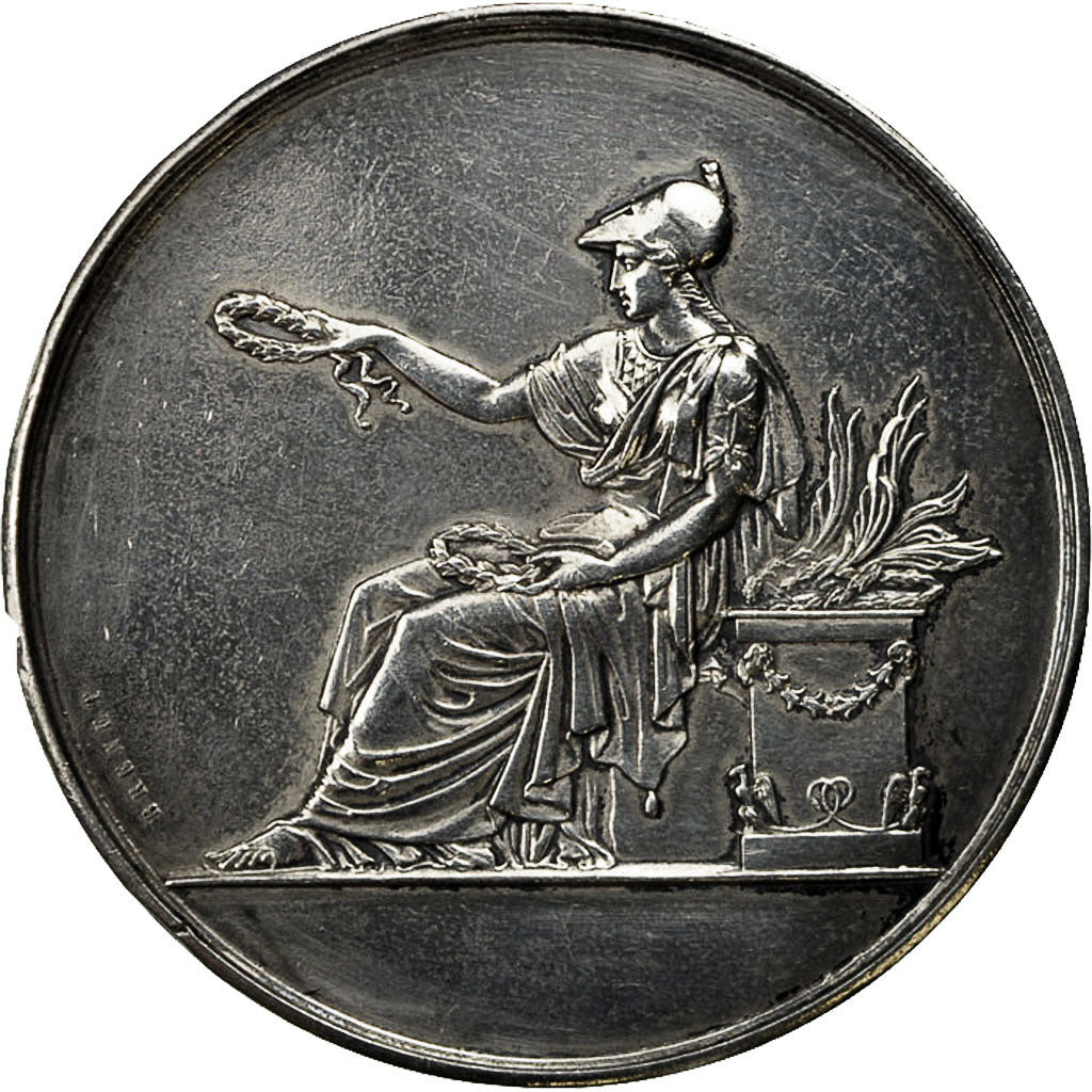 France, Medal, Ecole Dentaire Libre 1891-1892, Brenet, SUP+, Argent