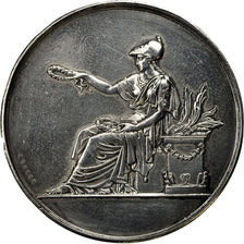 France, Medal, Ecole Dentaire Libre 1891-1892, Brenet, SUP+, Argent