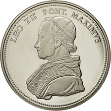 France, Medal, Leo XII, MS(64), Nickel