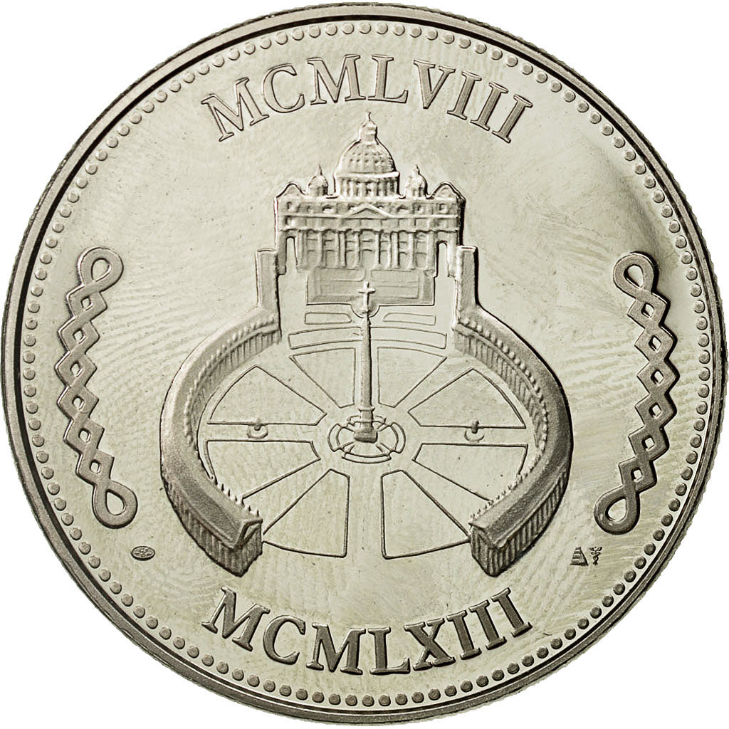 Francia, Medal, Canonisation de Jean XXIII, SPL+, Nichel