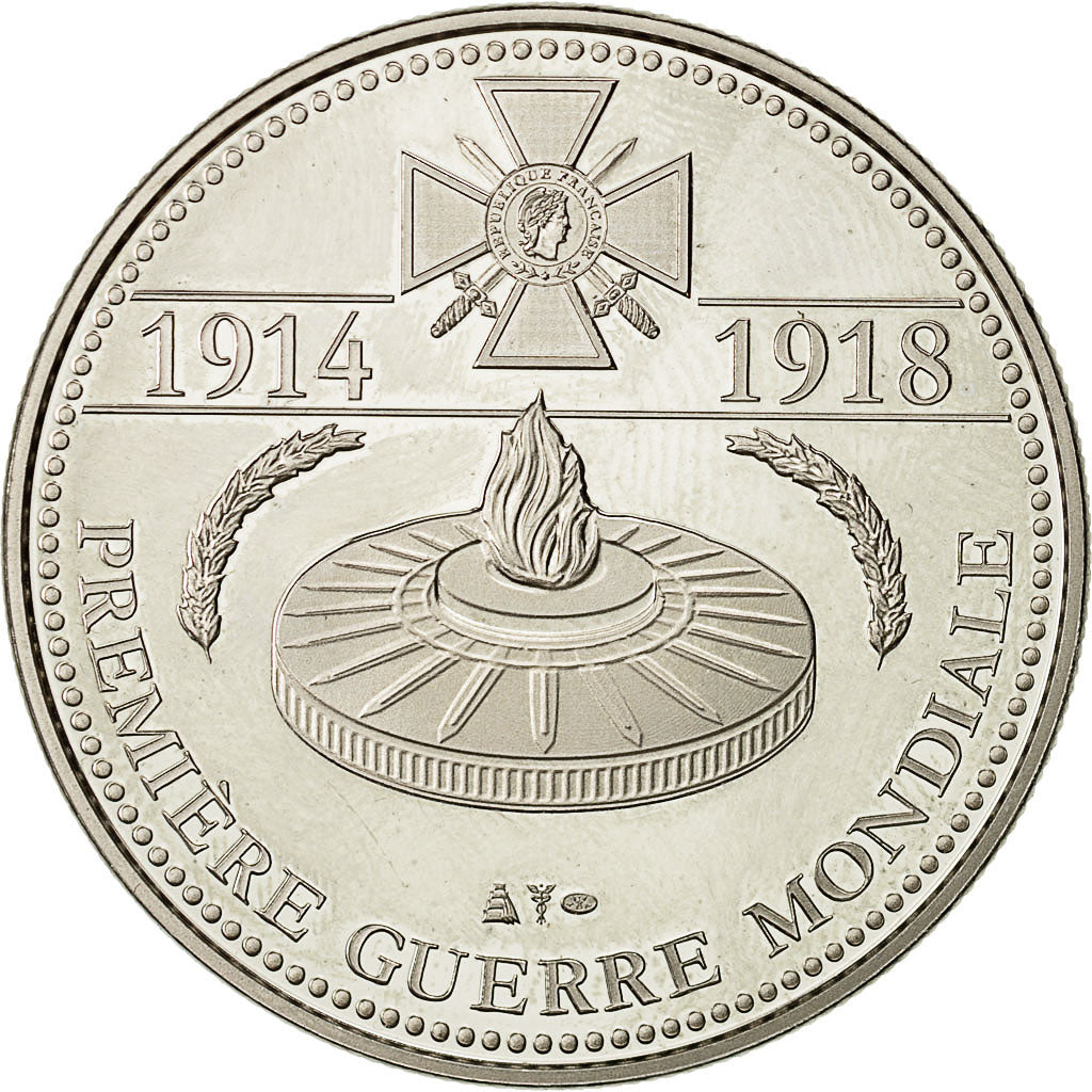 Francja, Medal, Centenaire de la Première Guerre Mondiale, 1914-2014, MS(64)