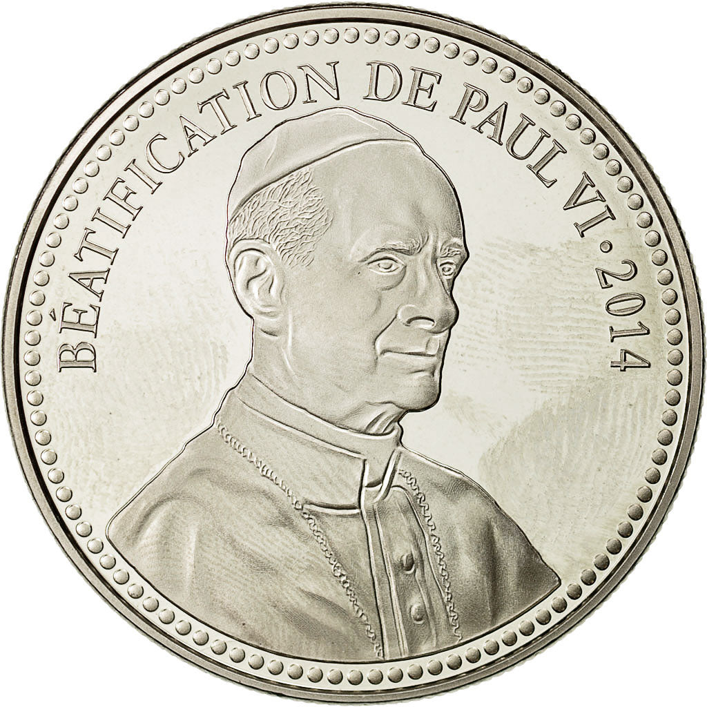 France, Medal, Béatification de Paul VI, MS(64), Nickel