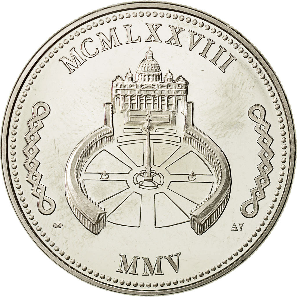 France, Medal, Canonisation de Jean Paul II, MS(64), Nickel
