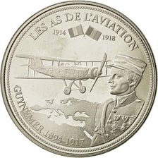 France, Medal, Les as de l'aviation, Guynemer, MS(64), Nickel