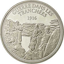 Francia, Medal, Guerre dans les tranchées 1916, SPL+, Nichel