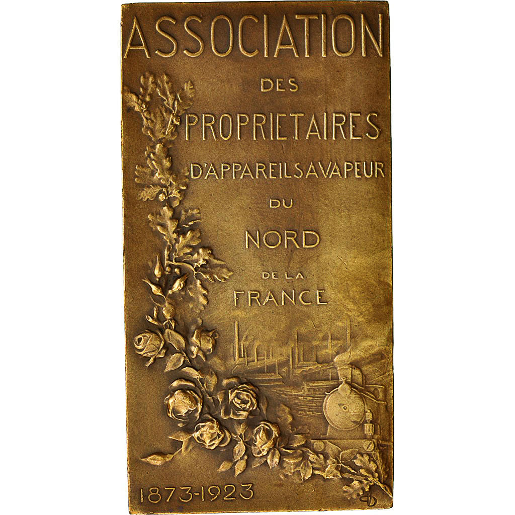Francia, Medal, Association des Propriétaires d'Appareils à Vapeur du Nord