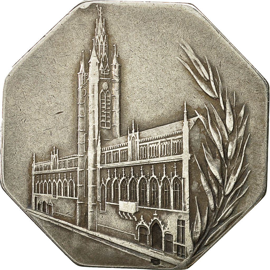 France, Jeton, Caisse d'Épargne de Douai, SUP+, Bronze