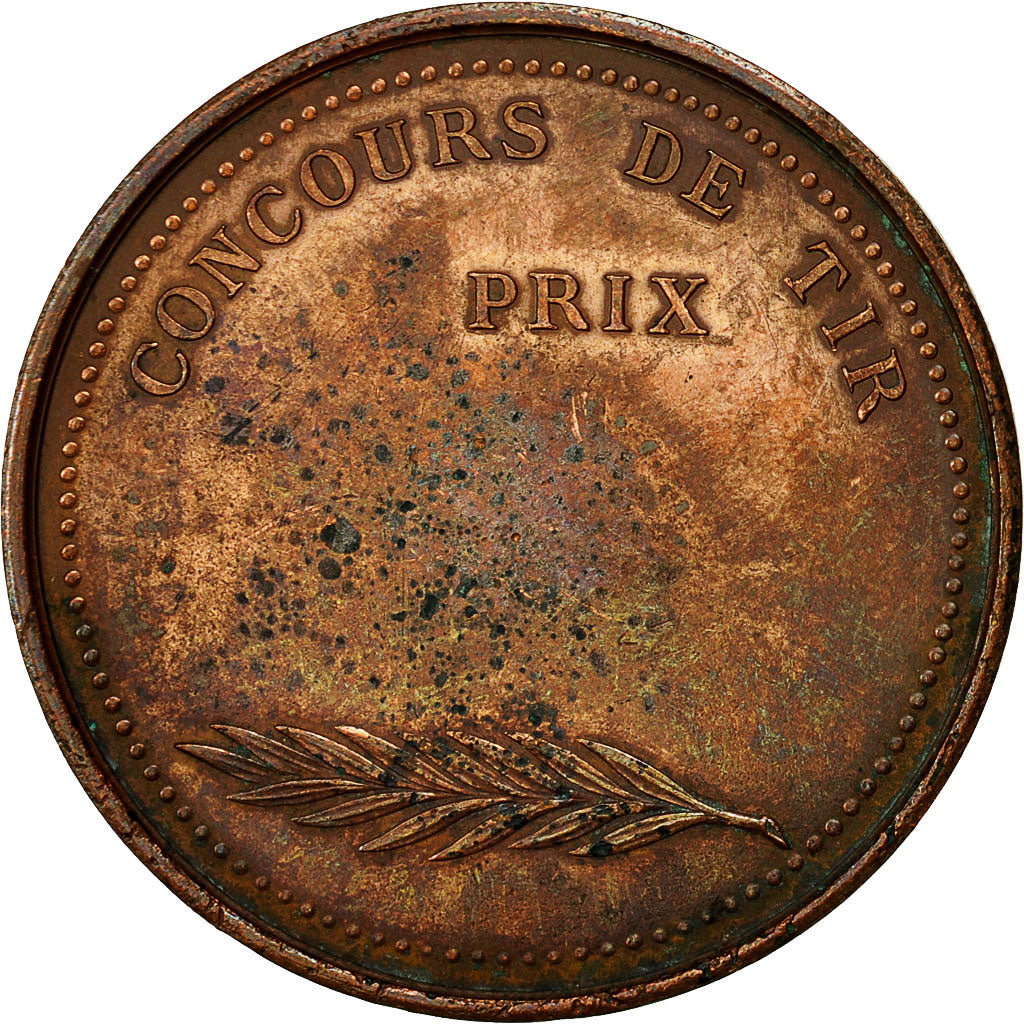 Francja, Medal, Société de Tir du Puy de Dome, MS(60-62), Miedź