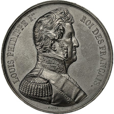 France, Medal, Les Rois de France, Louis Philippe Ier, Caqué, MS(63), Tin