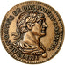 France, Medal, Reproduction Monnaie Antique, Trajan, SPL+, Cuivre