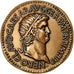 Francja, Medal, Reproduction Monnaie Antique,  Néron, MS(64), Miedź