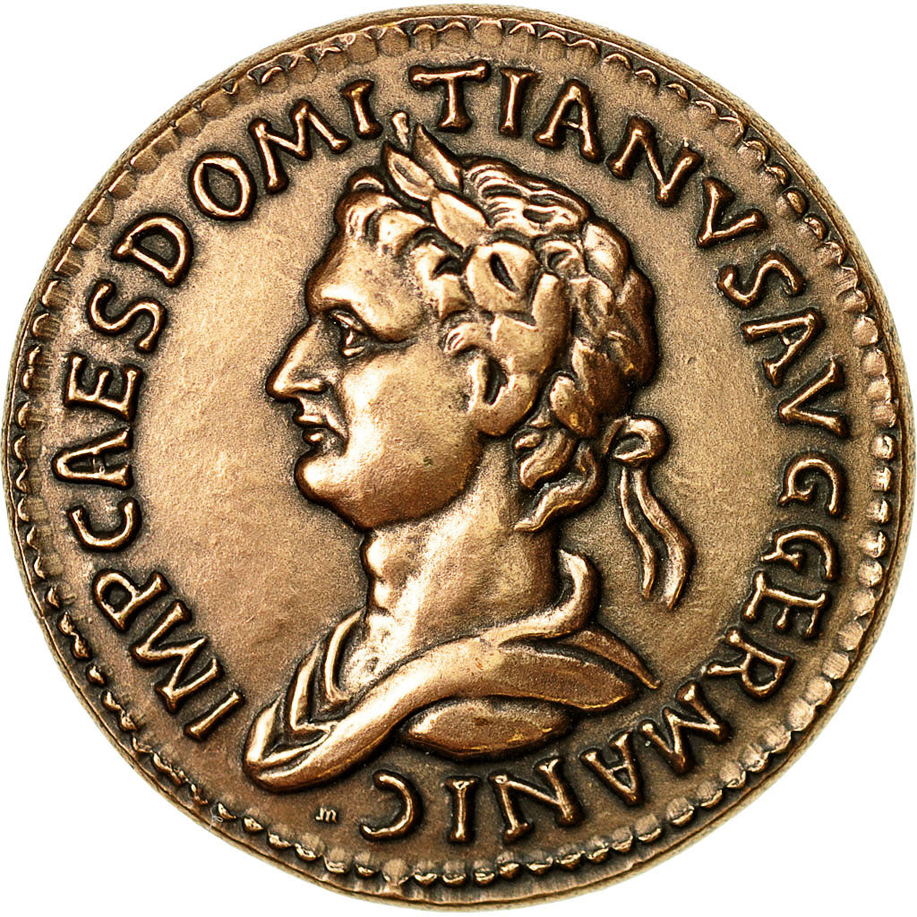 France, Medal, Reproduction Monnaie Antique,  Domitien, SPL+, Cuivre