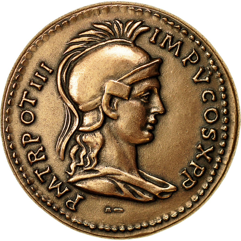 France, Medal, Reproduction Monnaie Antique,  Domitien, SPL+, Cuivre