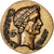 Francja, Medal, Reproduction Monnaie Antique,  César, MS(64), Miedź