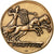 Francja, Medal, Reproduction Monnaie Antique,  César, MS(64), Miedź