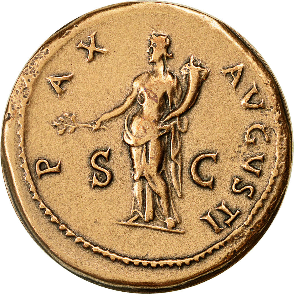 Francia, Medal, Reproduction Monnaie Antique,  Vespasien, SC+, Cobre