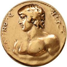 France, Medal, Reproduction Monnaie Antique,  Antinous, MS(64), Copper