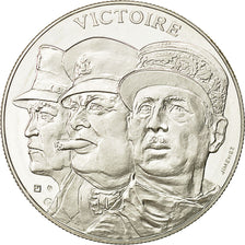 France, Medal, Victoire, 1939-1945, MS(64), Silver